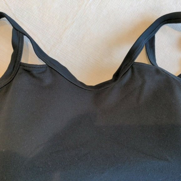 Mastectomy Camisole with Integrated Prosthetics, Medium w C Cup, NWT, Black, Cut - Picture 6 of 8